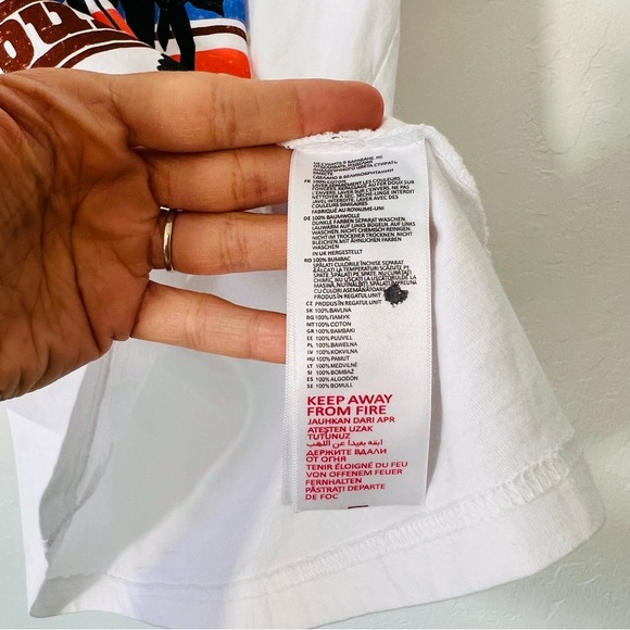 Queen Official Merch 1976 White Band Tee Medium - Picture 5 of 5